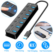 USB3.0 Hub Splitter