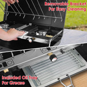 Camping Propane Stove with Toast Tray