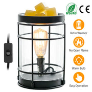 Electric Wax Melt Warmer Vintage Light Bulb Fragrance Candle Warmer