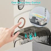 25LBS Vertical Rice Dispenser With Dustproof Lid
