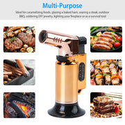 Yellow Culinary Refillable Butane Torch Lighter
