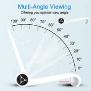 Desktop Phone Stand Tablet Holder 100° Adjustable Multi-Angle for Smartphone Pad E-Reader