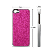 Glitter and Plating stick a skin cover case for iPhone 5