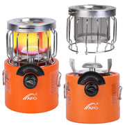 2000W 2 In 1 Camping Stove Tent Heater Outdoor Gas Stove