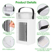 4 In 1 Portable Air Conditioner Fan