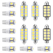 14Pcs T10 41mm Festoon LED Light Bulb