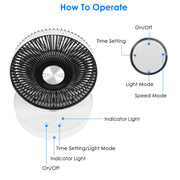 Rechargeable Desk Fan