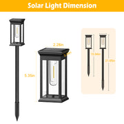 Solar Powered Landscape Lights 6-Pack