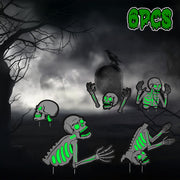 Halloween Skeleton Yard Sign