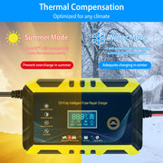 Car Battery Charger 12V/6A Smart Automatic Battery Charger