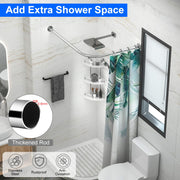 Curved Shower Curtain Rod