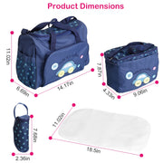 4Pcs Diaper Bag