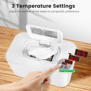 Wipe Warmer, 3 Temp Settings, Type-C