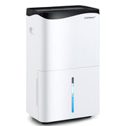 100-Pint Dehumidifier with Smart App and Alexa Control for Home and Basements-White