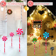 Solar Christmas Candy Light Set