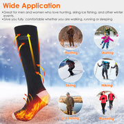 Electric Heated Socks for Men Women Battery Powered Heated Socks