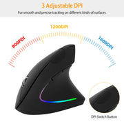 2.4G Wireless Vertical Mouse