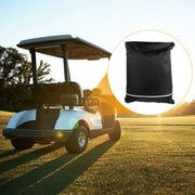 Universal 4 Passengers Golf Cart Cover 210D Water-Resistant UV-Resistant Outdoor Cover