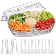Fruit Ice Serving Tray