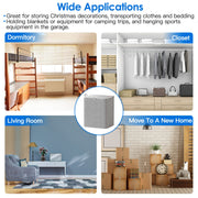 4 Pack Foldable Closet Storage Bags