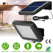 56 LEDs Outdoor Solar Security Light Flood Light Wall Solar Lamp Motion Sensor