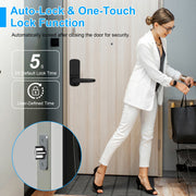Smart Door Lock with Handle Fingerprints