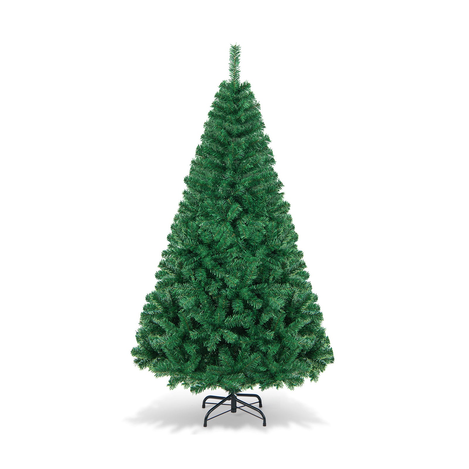 Artificial PVC Christmas Tree with Solid Metal Stand-5 ft - 6 Ft