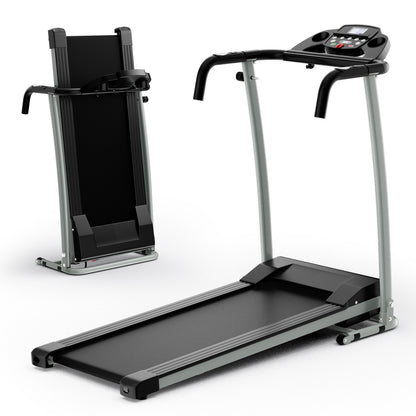 Folding Treadmill with 12 Preset Programs and LCD Display