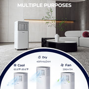 8000 BTU Air Cooler – 3-in-1 w/ Fan