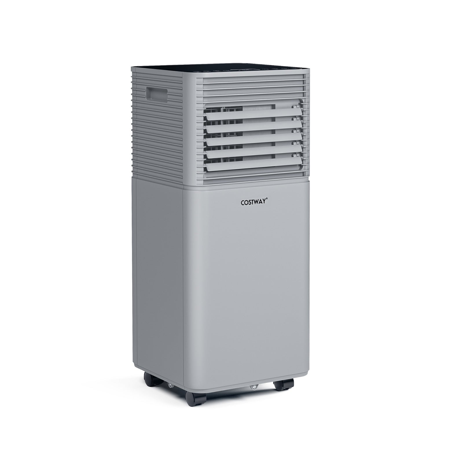 8000 BTU 3-in-1 Air Cooler with Dehumidifier and Fan Mode-Gray - Gray