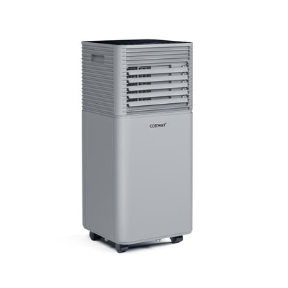 8000 BTU 3-in-1 Air Cooler with Dehumidifier and Fan Mode-Gray - Gray