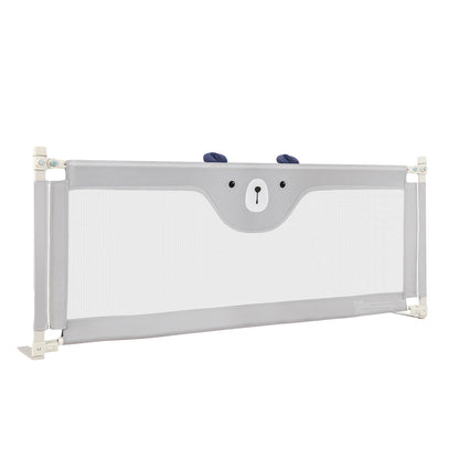 Vertical Lifting Baby Bed Rail with Double Safety Lock
