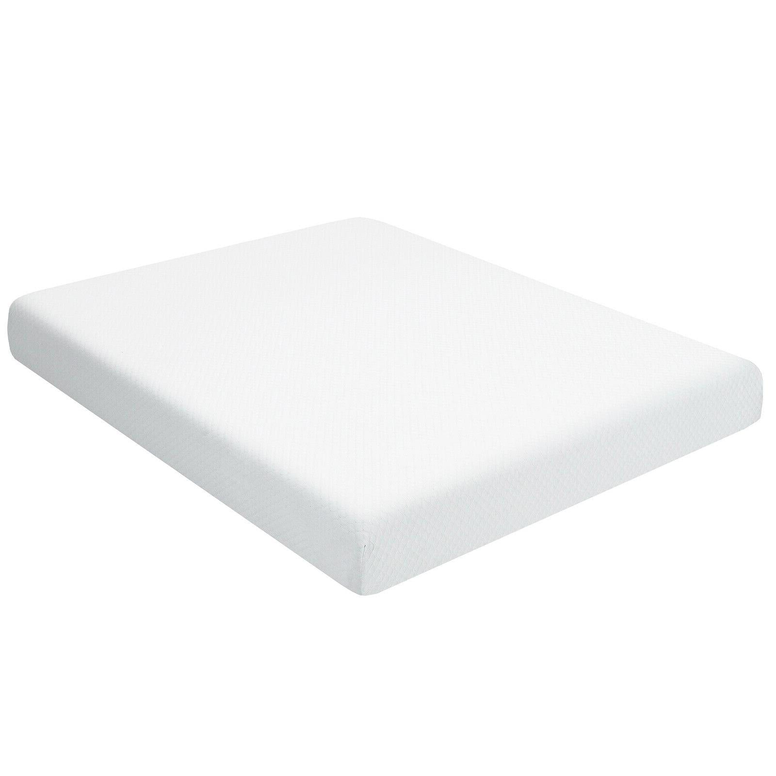 8 Inch Foam Medium Firm Mattress with Jacquard Cover-King Size