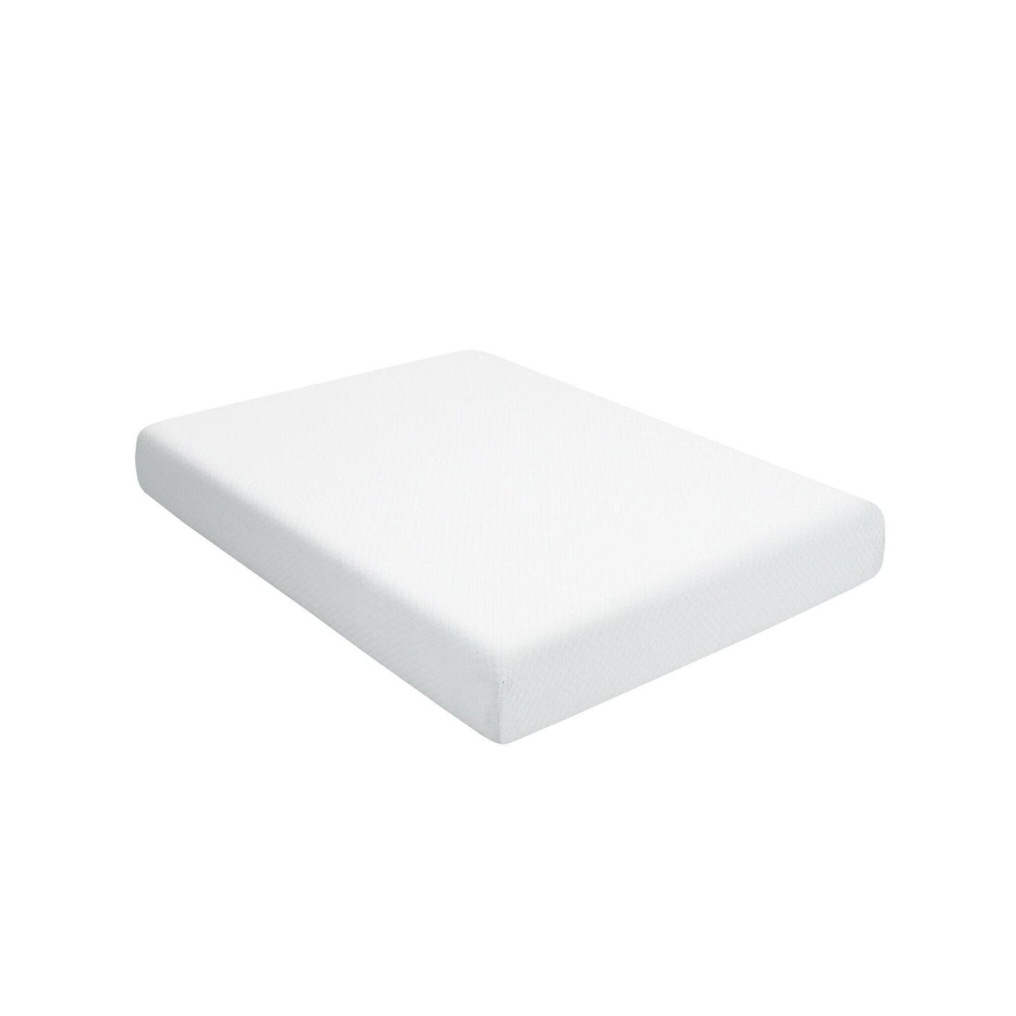 10 Inch Air Foam Pressure Relief Bed Mattress with Jacquard Soft Cover-Full Size