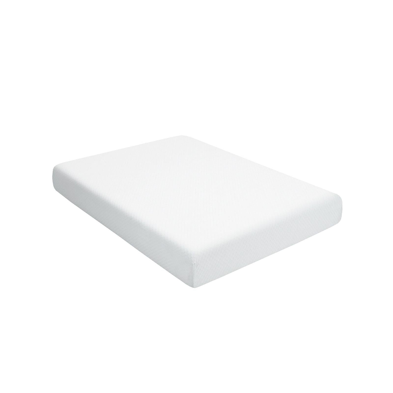 10 Inch Air Foam Pressure Relief Bed Mattress with Jacquard Soft Cover-Full Size