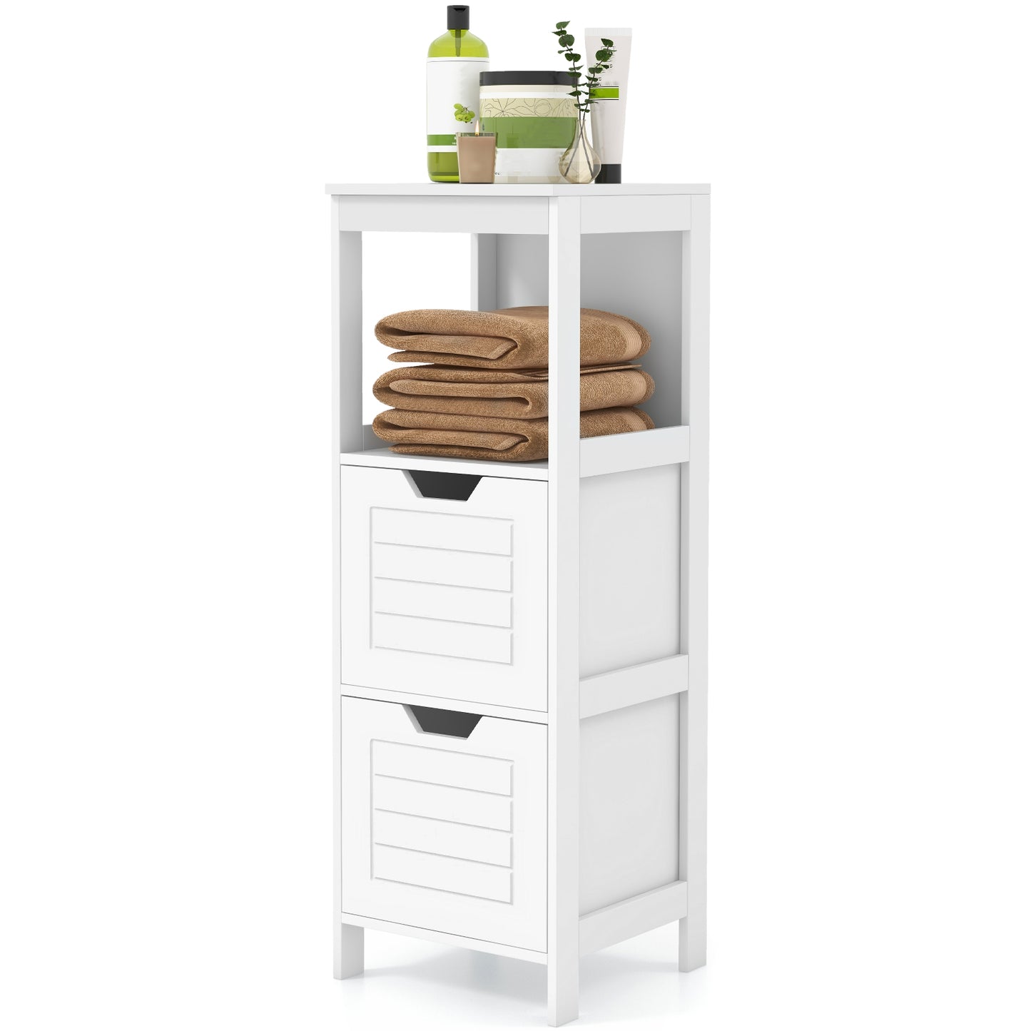 Floor Cabinet Multifunction Storage Rack Stand Organizer - Default