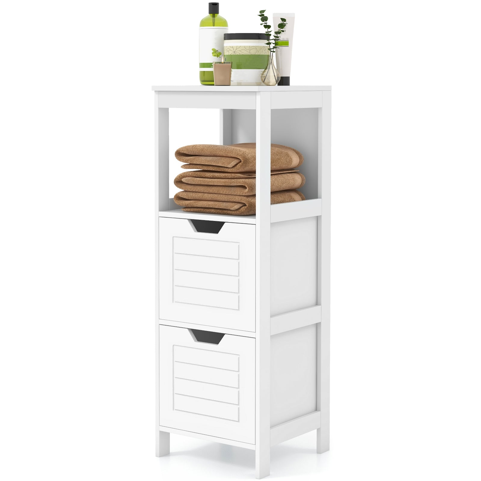 Floor Cabinet Multifunction Storage Rack Stand Organizer - Default