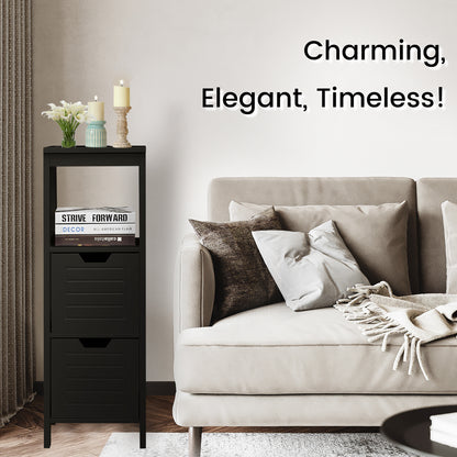 Floor Cabinet Multifunction Storage Rack Stand Organizer