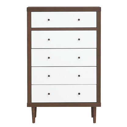 Antique-Style Free-Standing Dresser with 5 Drawers