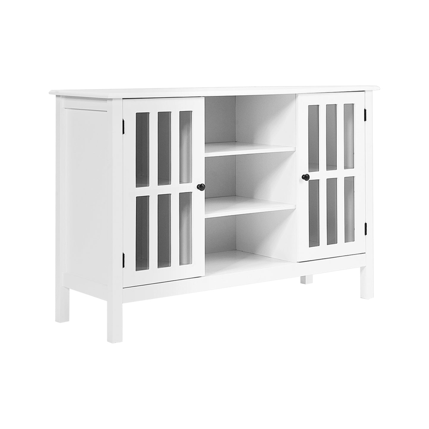 Wooden TV Stand Console Cabinet for 50 Inch TV