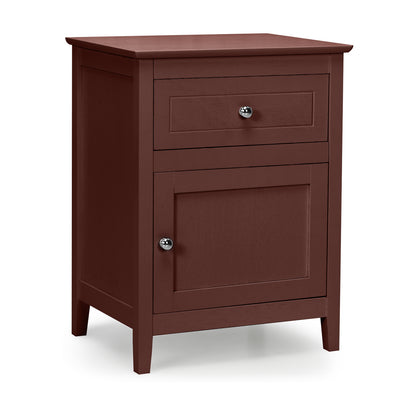 2-Tier Accent Table with Spacious Tabletop-Espresso - Espresso