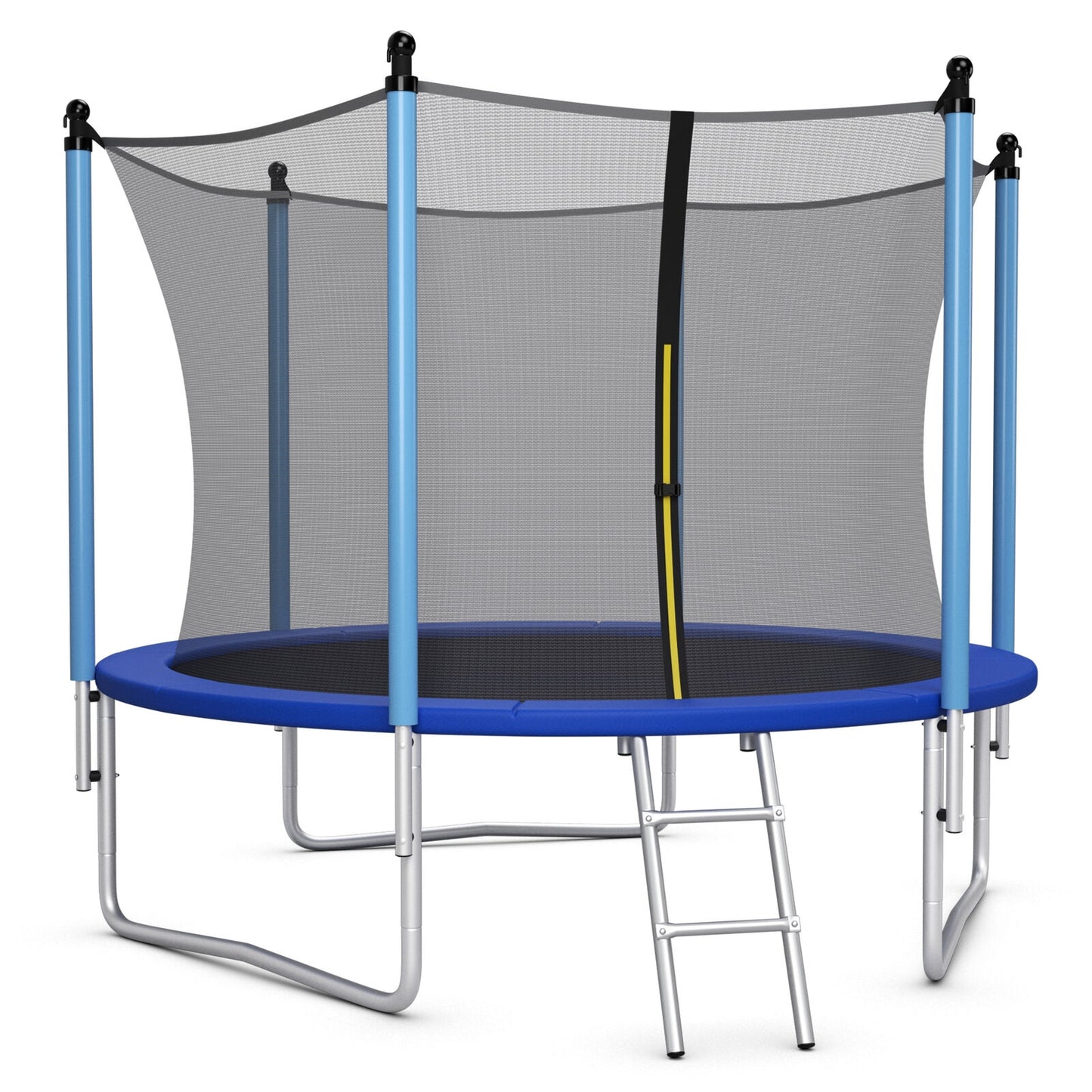 Outdoor Trampoline with Safety Closure Net-8 ft - 15 Ft