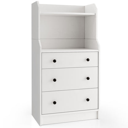 Storage Dresser with Anti-Toppling Device, 44" Tall
