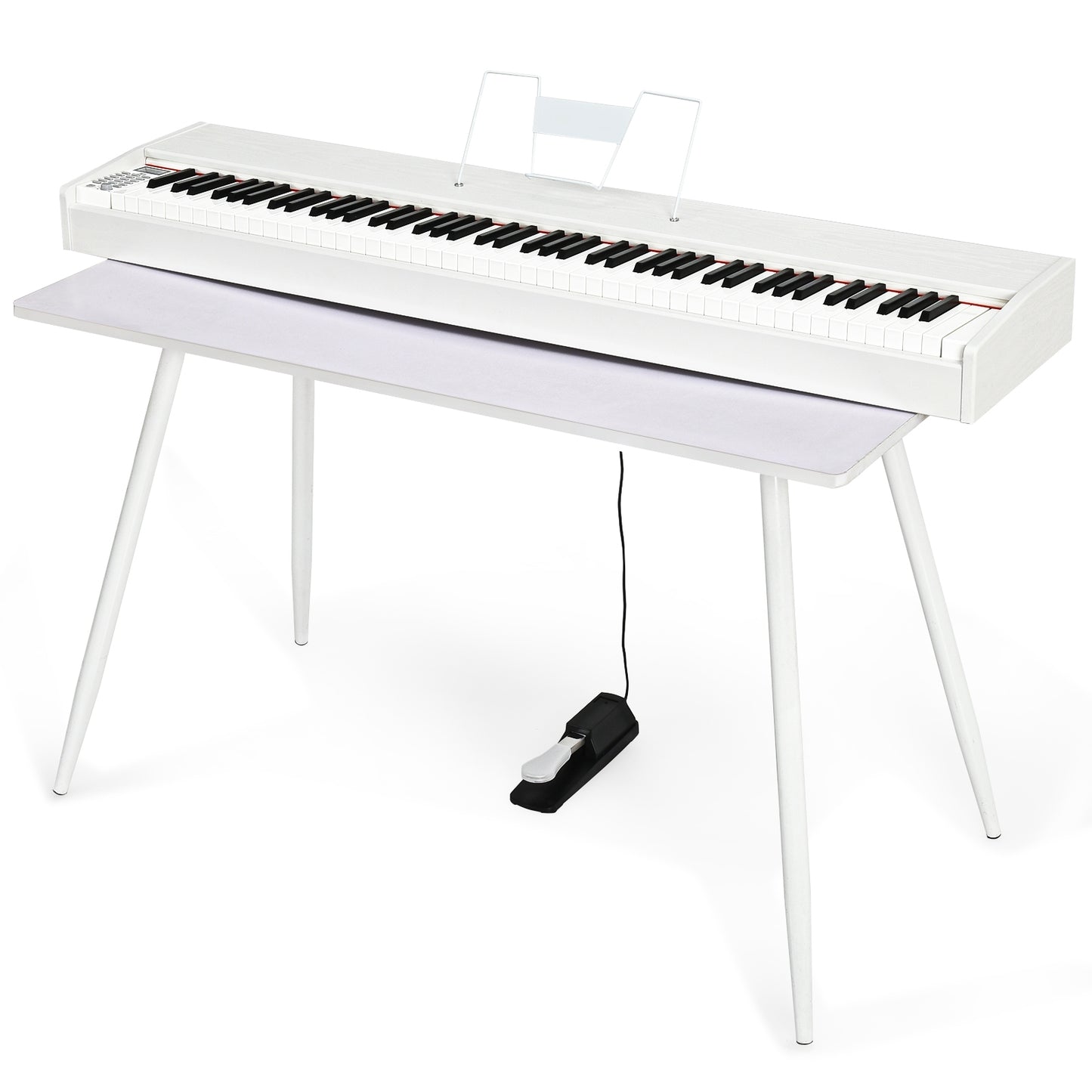 88-Key Full Size Digital Piano Weighted Keyboard with Sustain Pedal
