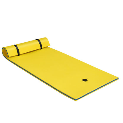 3-Layer Relaxing Tear-proof Water Mat-Blue - Yellow
