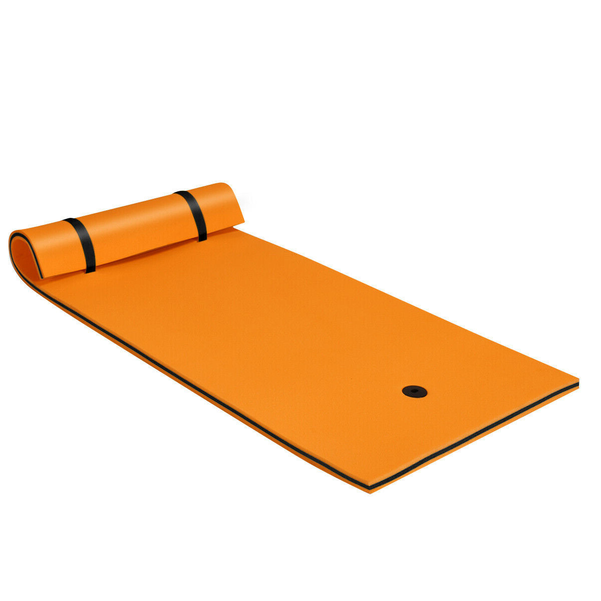 3-Layer Relaxing Tear-proof Water Mat-Blue - Orange