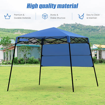 7 x 7 Feet Sland Adjustable Portable Canopy Tent with Backpack
