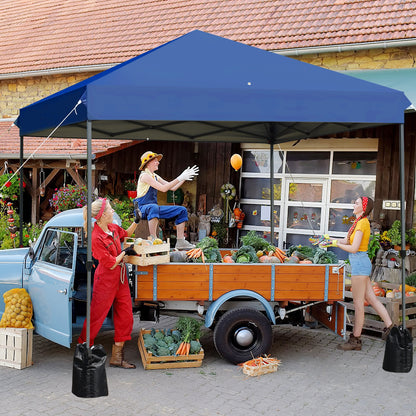 8’x8' Outdoor Pop up Canopy Tent w/Roller Bag