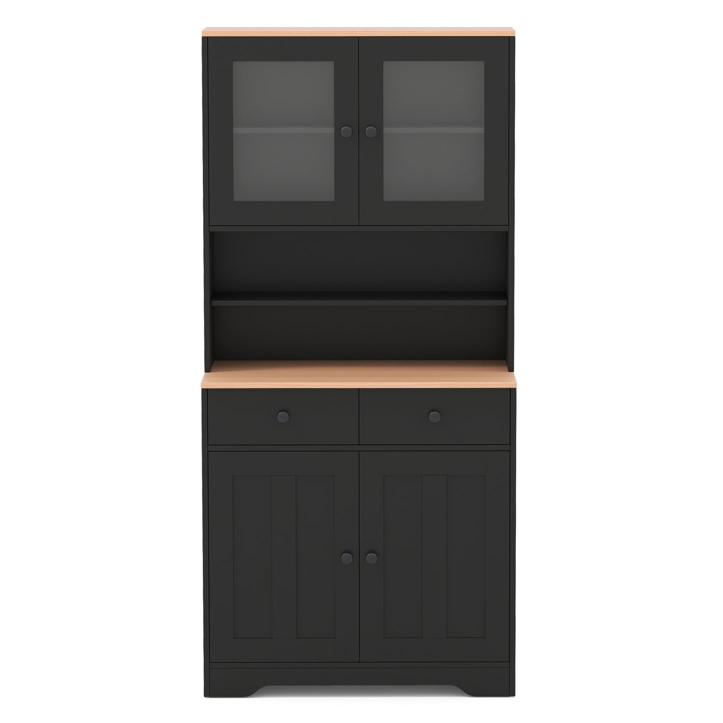 Pantry Cabinet with 2 Removable Shelves
