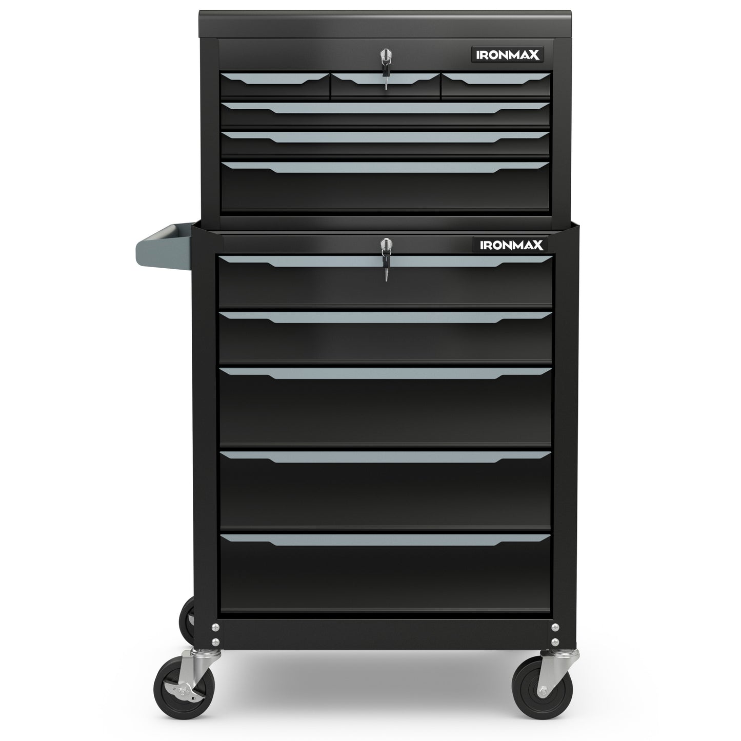 Rolling Steel Tool Chest with 11 Drawers & Locking System